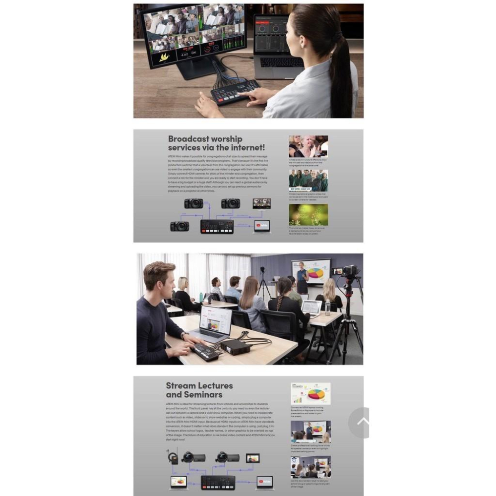 【eYe攝影】現貨 Blackmagic ATEM Mini Pro 4路 HDMI 導播機 直播 FB Live 視訊-細節圖8