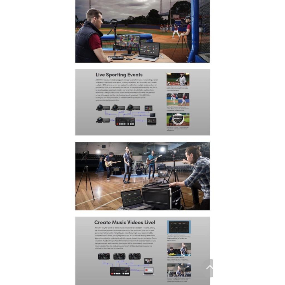 【eYe攝影】現貨 Blackmagic ATEM Mini Pro 4路 HDMI 導播機 直播 FB Live 視訊-細節圖9