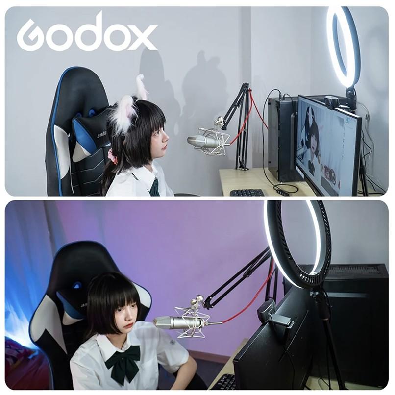 【eYe攝影】現貨 GODOX LR120 可調色溫 LED環形補光燈 主播燈 直播燈 美妝 眼神燈 持續燈 彩妝 微距-細節圖7