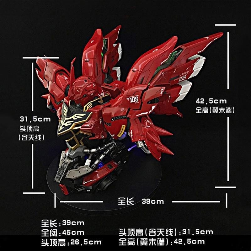 【鋼普拉】現貨 初回特典 億輝 1/35 SINANJU 新安州 胸像 頭像 附LED燈 水貼 金屬噴口 專屬徽章地台-細節圖3