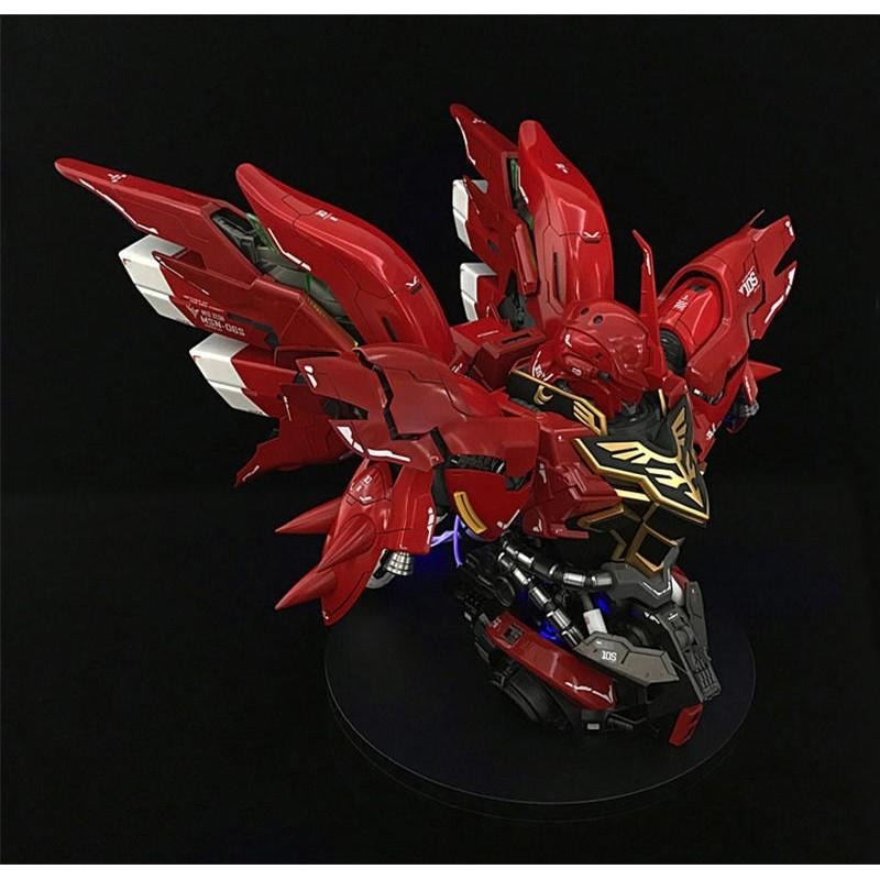 【鋼普拉】現貨 初回特典 億輝 1/35 SINANJU 新安州 胸像 頭像 附LED燈 水貼 金屬噴口 專屬徽章地台-細節圖5