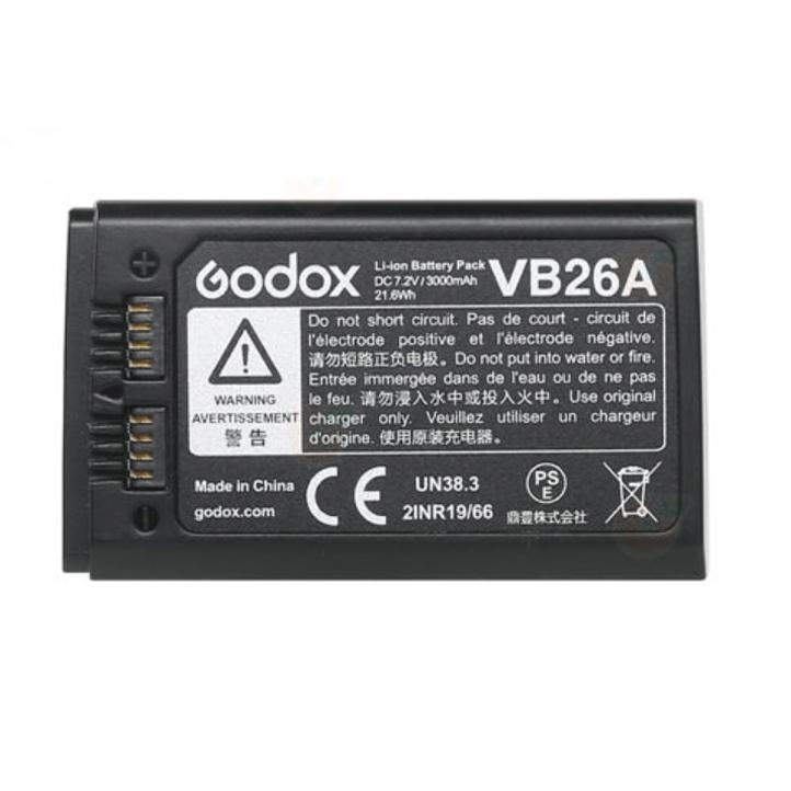 【 eYe攝影】現貨 Godox 神牛 V1 電池 閃光燈專用鋰電池 VB26 閃燈 DC7.2V 3000mAh-細節圖2