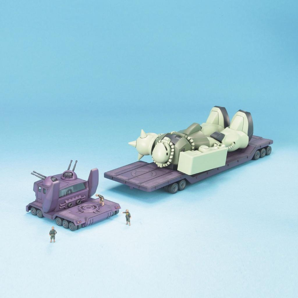 【鋼普拉】現貨 BANDAI 鋼彈UC EX #29 1/144 SAMSON TRAILER 吉翁軍 MS薩克運輸車-細節圖8