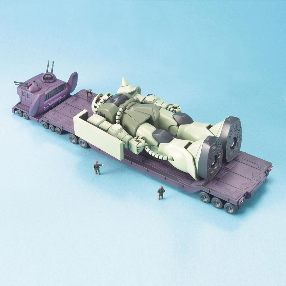 【鋼普拉】現貨 BANDAI 鋼彈UC EX #29 1/144 SAMSON TRAILER 吉翁軍 MS薩克運輸車-細節圖9