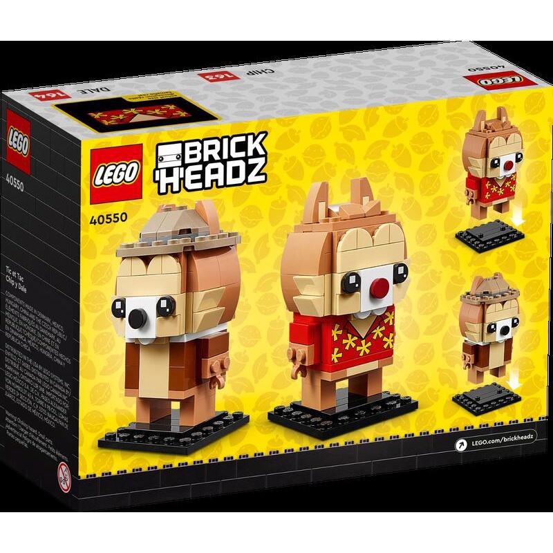 【LETGO】全新未拆 正版 LEGO 樂高積木 40550 迪士尼 奇奇 蒂蒂 花栗鼠 聖誕節 交換禮物 生日 公仔-細節圖2