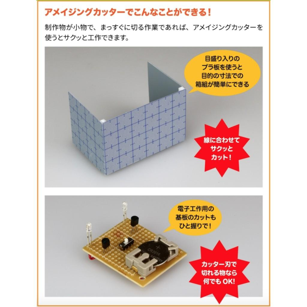 【鋼普拉】現貨 日本神之手 GodHand 模型膠板裁切 剪鉗膠板 裁切器 模型膠片 剪膠板剪 AMC-LS-細節圖5