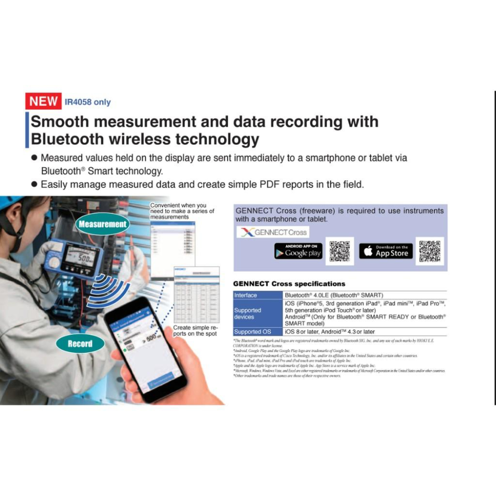【eYe攝影】日本製 公司貨 HIOKI IR4056-20 4000MΩ/1000 絕緣高組計 廠務端 FAB 實驗室-細節圖7