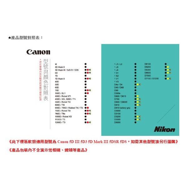 【eYe攝影】easyCove 金鐘罩 金鐘套 5D3 MarkIII 5DSR 5DS 保護套 果凍套 紅 黑 迷彩色-細節圖4