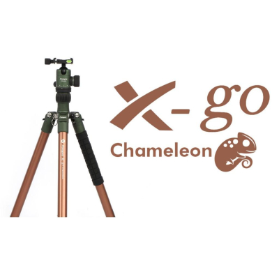 【eYe攝影】Fotopro 富圖寶 X-go Chameleon 鋁合金三腳架 套組 輕便 重量1kg 4節 出國旅行
