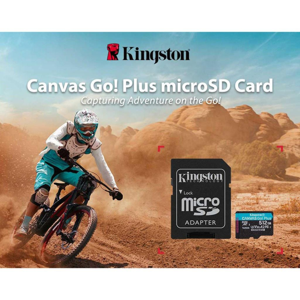 【eYe攝影】金士頓 microSDXC TF U3 V30 A2 128G 記憶卡 SD記憶卡 microSD 附轉卡-細節圖2