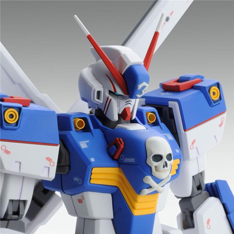 【鋼普拉】現貨 PB魂商 BANDAI MG 1/100 CROSSBONE GUNDAM X3 Ver.Ka 海盜鋼彈-細節圖5
