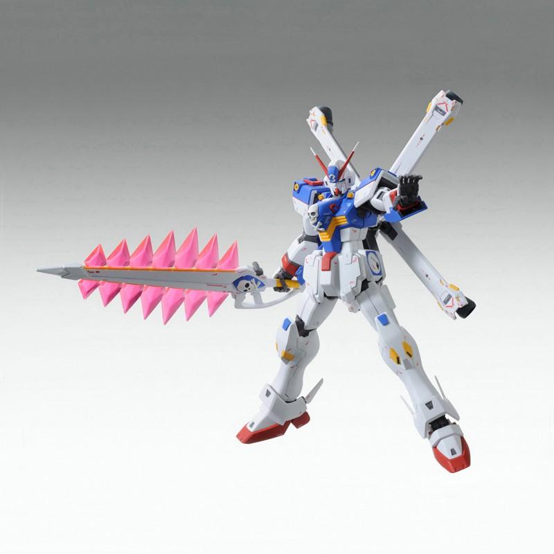 【鋼普拉】現貨 PB魂商 BANDAI MG 1/100 CROSSBONE GUNDAM X3 Ver.Ka 海盜鋼彈-細節圖8