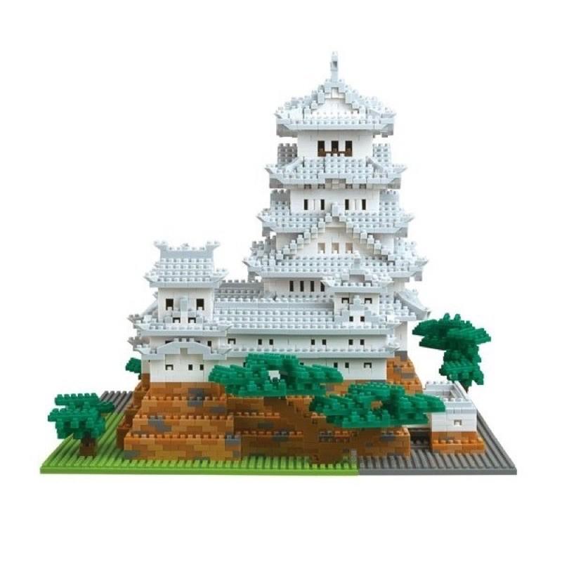 【LETGO】現貨 正版公司貨 Nanoblock 日本河田積木 NB-042 姬路城 DX豪華版 世界建築系列-細節圖3