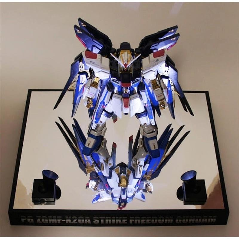 【鋼普拉】初回特典 BANDAI 鋼彈SEED PG 1/60 STRIKE FREEDOM GUNDAM 攻擊自由鋼彈-細節圖8