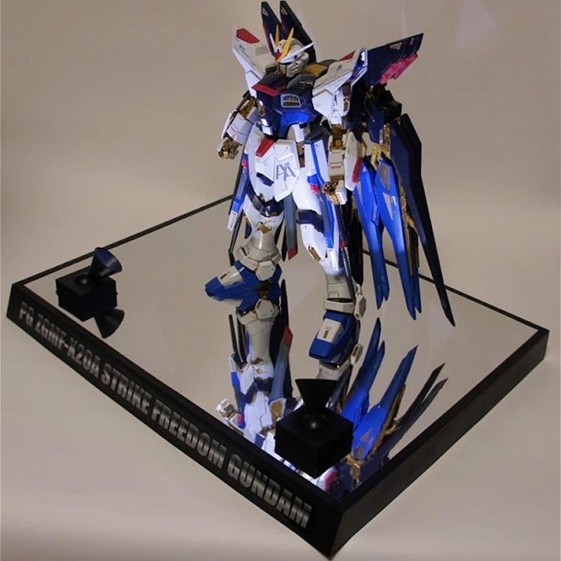 【鋼普拉】初回特典 BANDAI 鋼彈SEED PG 1/60 STRIKE FREEDOM GUNDAM 攻擊自由鋼彈-細節圖9