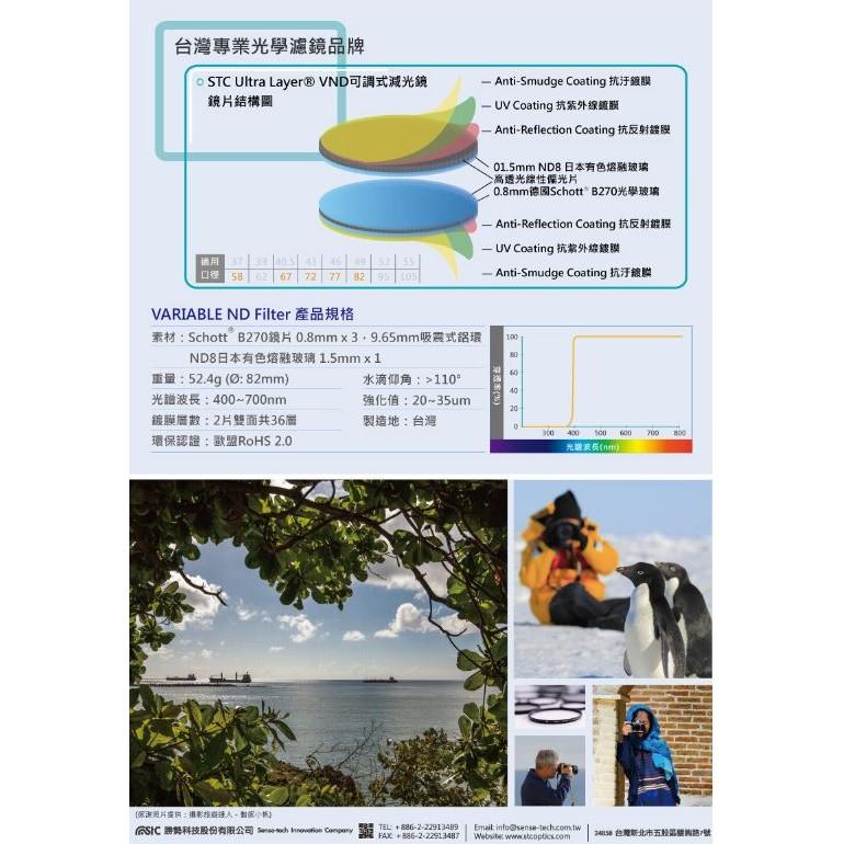 【eYe攝影】 STC Ultra Layer Varable ND16-4096 Filter 77mm可調式 減光鏡-細節圖6