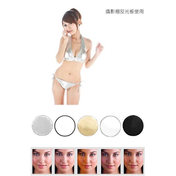 【eYe攝影】專業級 二合一 手握 水滴形 80cm 銀白 雙色 雙面 手提反光板 兩用反光板 外拍 婚攝 婚禮攝影 攝影棚 棚拍 外拍燈-細節圖4