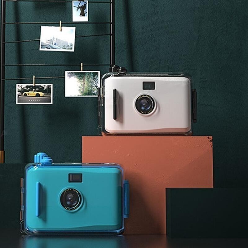 🌈【eYe攝影】現貨 🌈含防水殼 復古相機 底片相機 MINI 傻瓜相機 即可拍 卡通機 軟片 美肌相機 交換禮物-細節圖8