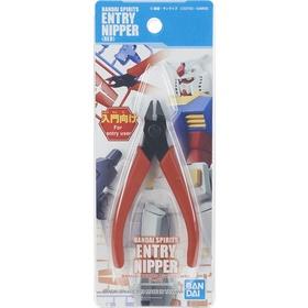 【鋼普拉】現貨 BANDAI 萬代 SPIRITS ENTRY NIPPER 入門款 模型鉗 模型剪 斜口剪 斜口鉗-細節圖2