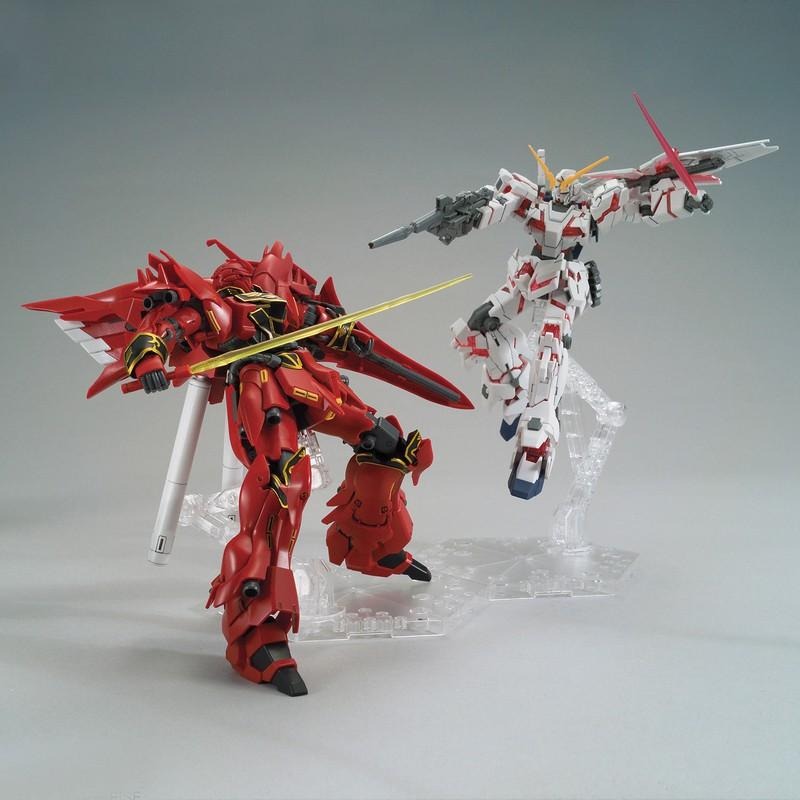 【鋼普拉】現貨 BANDAI 鋼彈 MG 1/100 RG HG 1/144 ACTION BASE 4 透明 通用支架-細節圖4