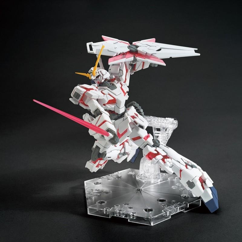 【鋼普拉】現貨 BANDAI 鋼彈 MG 1/100 RG HG 1/144 ACTION BASE 4 透明 通用支架-細節圖7