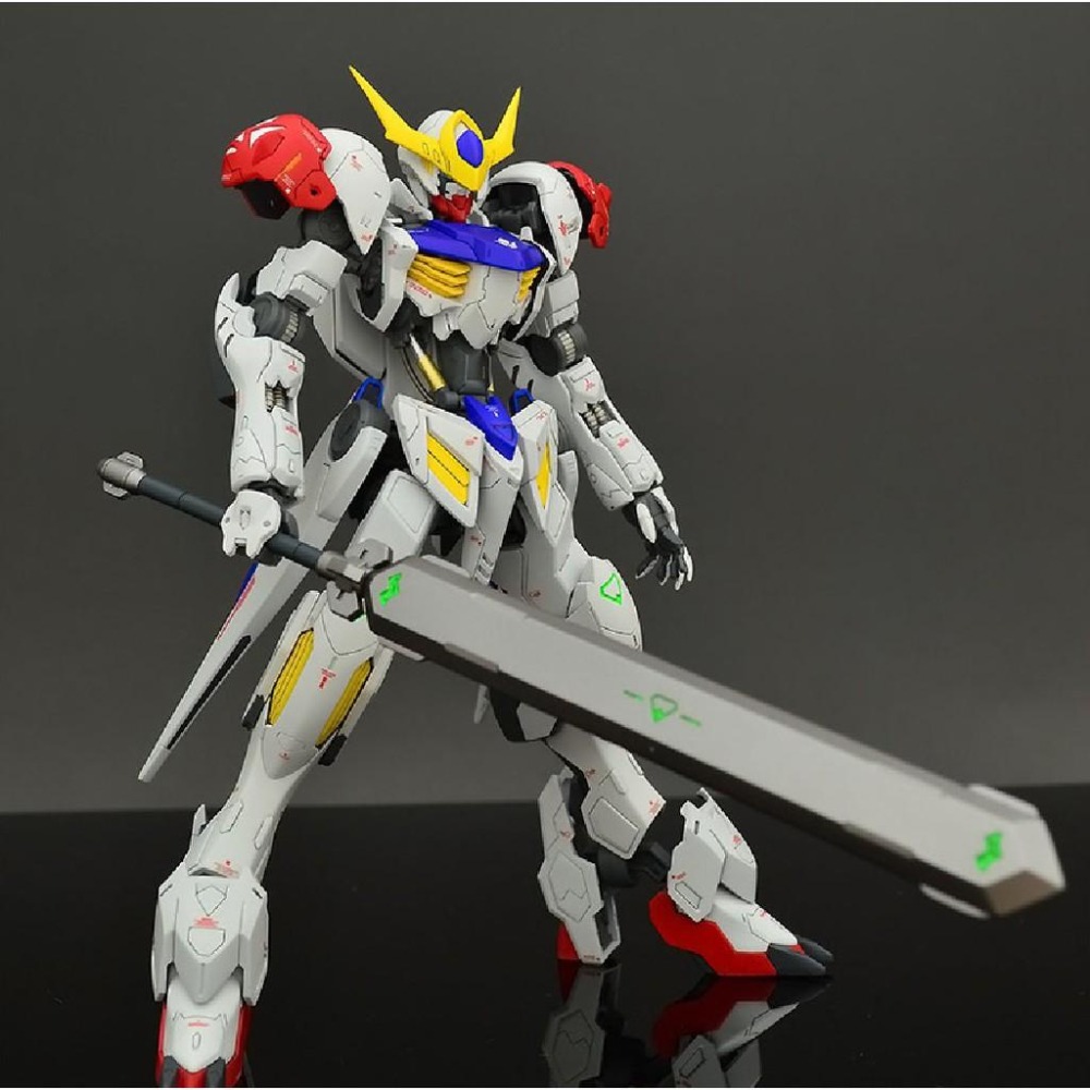 【鋼普拉】BANDAI 鐵血孤兒 HG 1/144 #021 GUNDAM BARBATOS LUPUS 天狼型獵魔鋼彈-細節圖3