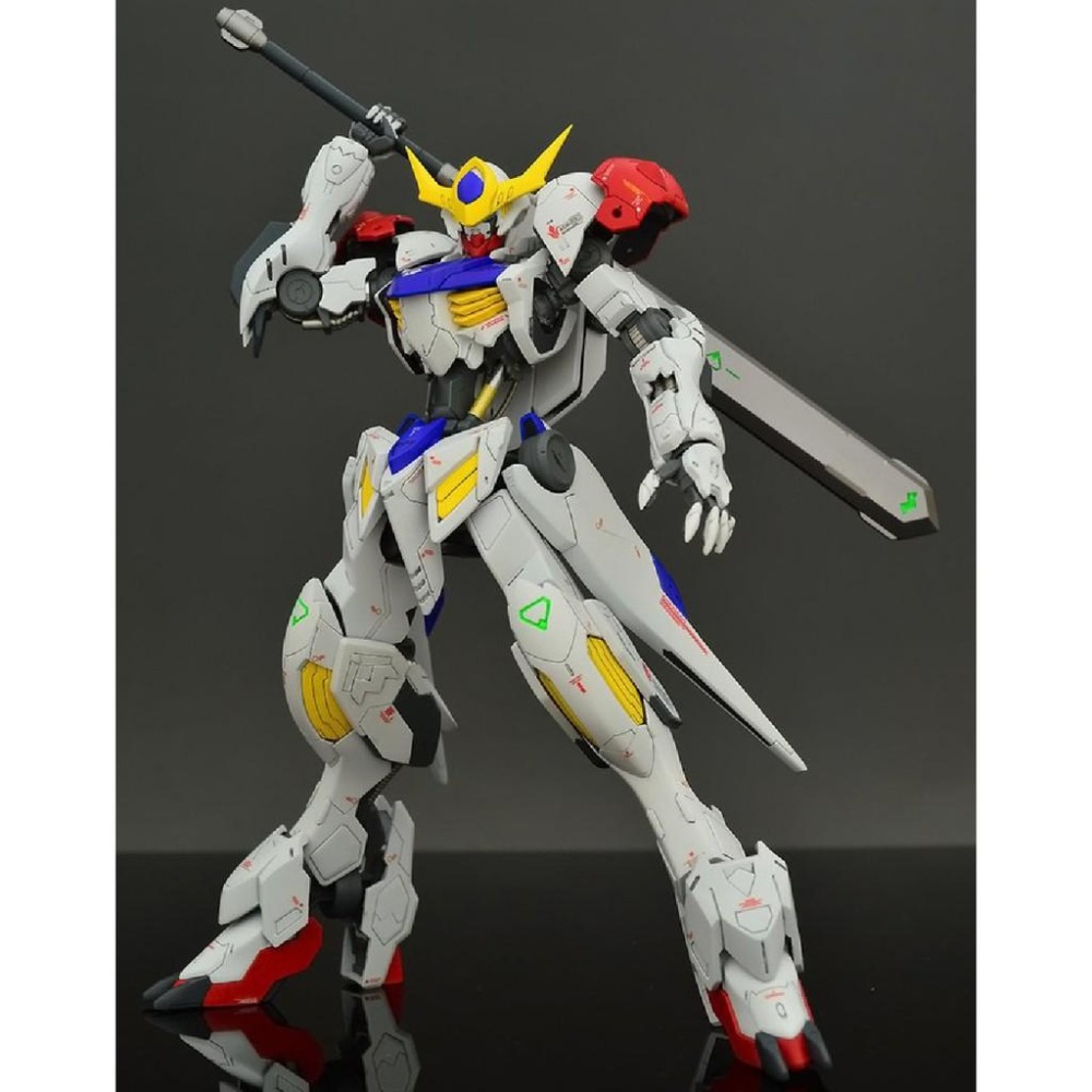 【鋼普拉】BANDAI 鐵血孤兒 HG 1/144 #021 GUNDAM BARBATOS LUPUS 天狼型獵魔鋼彈-細節圖4
