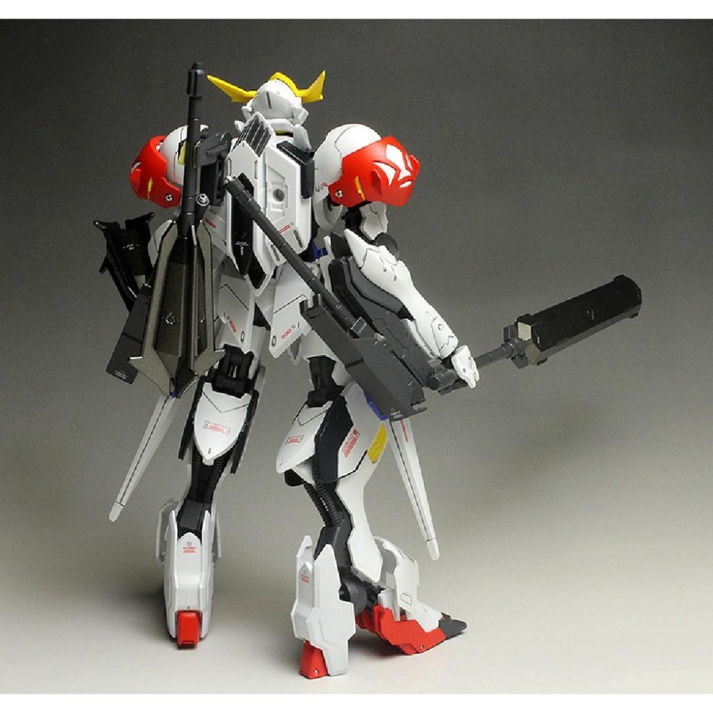 【鋼普拉】BANDAI 鐵血孤兒 HG 1/144 #021 GUNDAM BARBATOS LUPUS 天狼型獵魔鋼彈-細節圖6