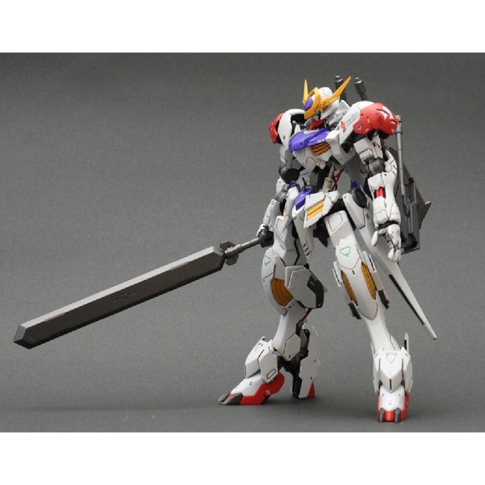 【鋼普拉】BANDAI 鐵血孤兒 HG 1/144 #021 GUNDAM BARBATOS LUPUS 天狼型獵魔鋼彈-細節圖7