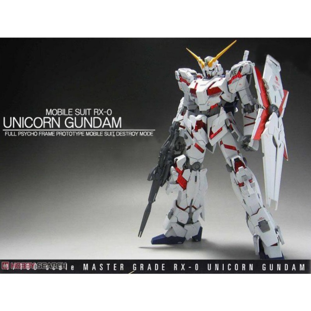 【鋼普拉】BANDAI 鋼彈UC MG 1/100 RX-0 UNICORN GUNDAM 獨角獸鋼彈 動畫配色版-細節圖2