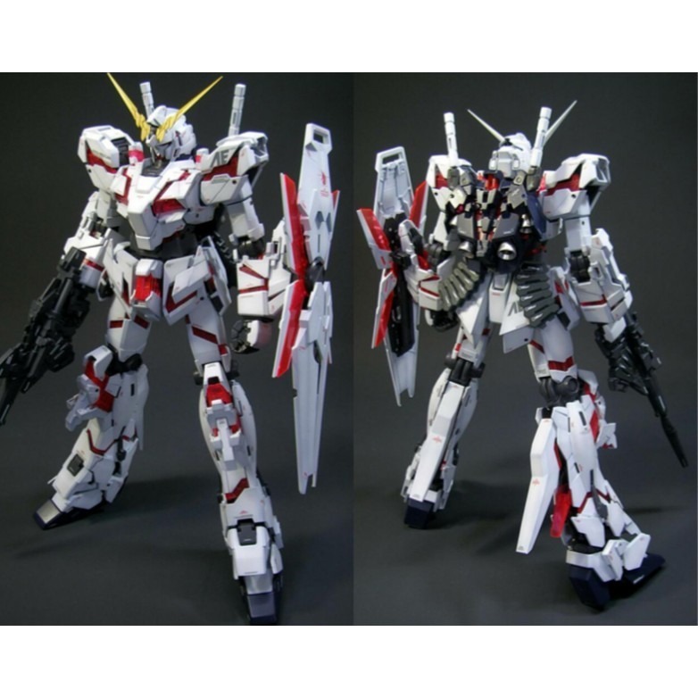 【鋼普拉】BANDAI 鋼彈UC MG 1/100 RX-0 UNICORN GUNDAM 獨角獸鋼彈 動畫配色版-細節圖6