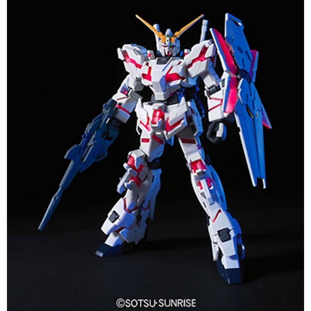 【鋼普拉】現貨 BANDAI 鋼彈 HGUC 1/144 #100 UNICORN GUNDAM 獨角獸鋼彈 破壞模式-細節圖2