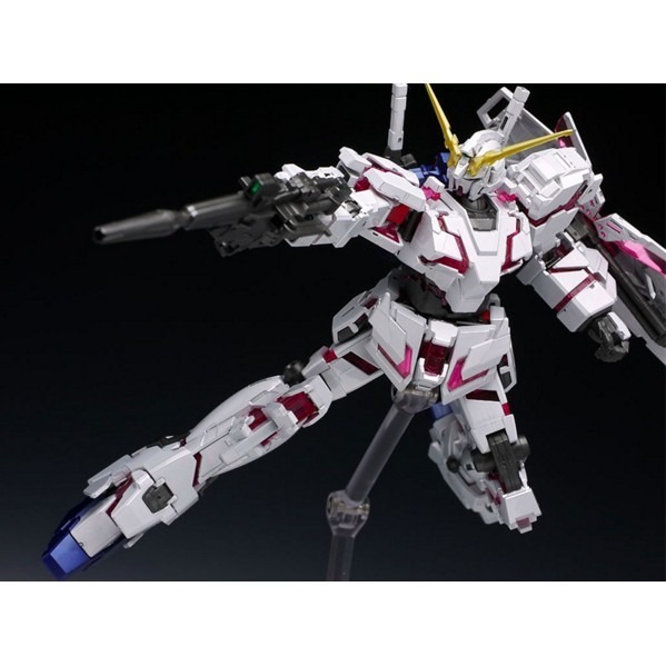 【鋼普拉】現貨 BANDAI 鋼彈 HGUC 1/144 #100 UNICORN GUNDAM 獨角獸鋼彈 破壞模式-細節圖6