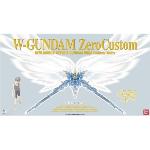 【鋼普拉】BANDAI 鋼彈W PG 1/60 WING GUNDAM ZERO CUSTOM 飛翼零式鋼彈 天使鋼彈