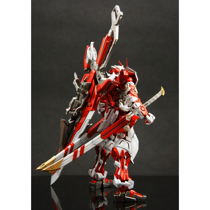 【鋼普拉】現貨 BANDAI 鋼彈SEED MG 1/100 巨劍 紅色異端鋼彈 紅異端鋼彈 + MG 正義鋼彈-細節圖6