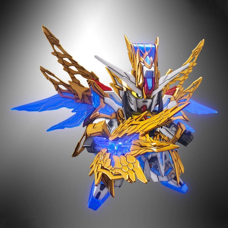 【鋼普拉】BANDAI 三國傳 三國創傑傳 SD鋼彈 BB戰士 #20 諸葛亮 孔明 自由鋼彈 諸葛亮自由鋼彈-細節圖3