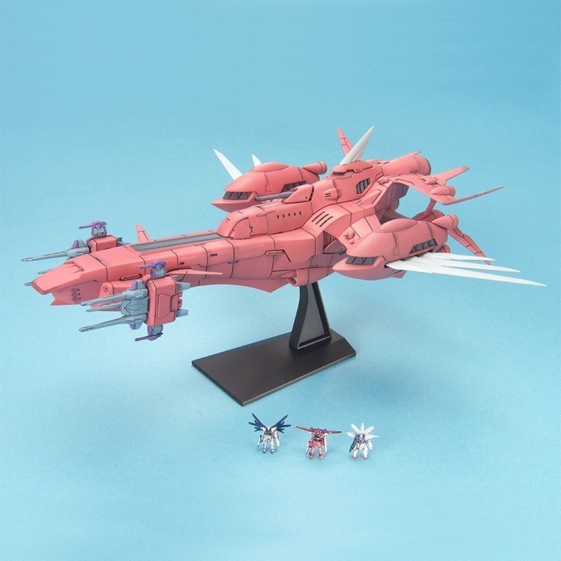 【鋼普拉】現貨 BANDAI 鋼彈SEED EX #21 1/1700 FFMH-Y101 ETERNAL 永恆號+鋼彈-細節圖7