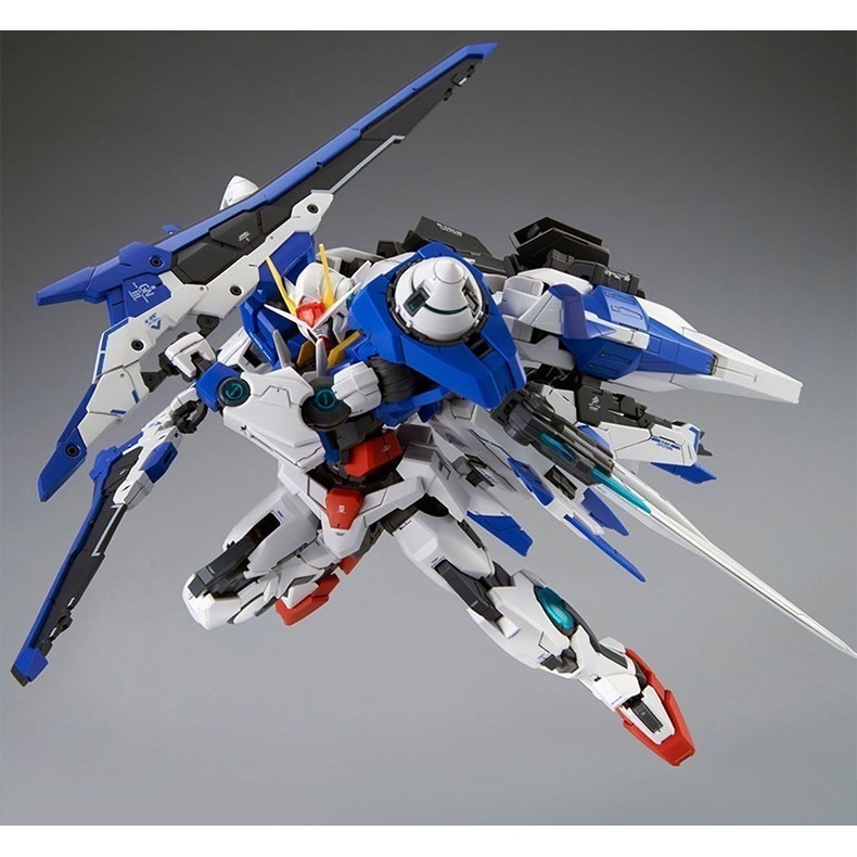 【鋼普拉】現貨 含LED燈 BANDAI 鋼彈00 MG 1/100 00 XN RAISER 斬擊強化模組 能天使鋼彈-細節圖8