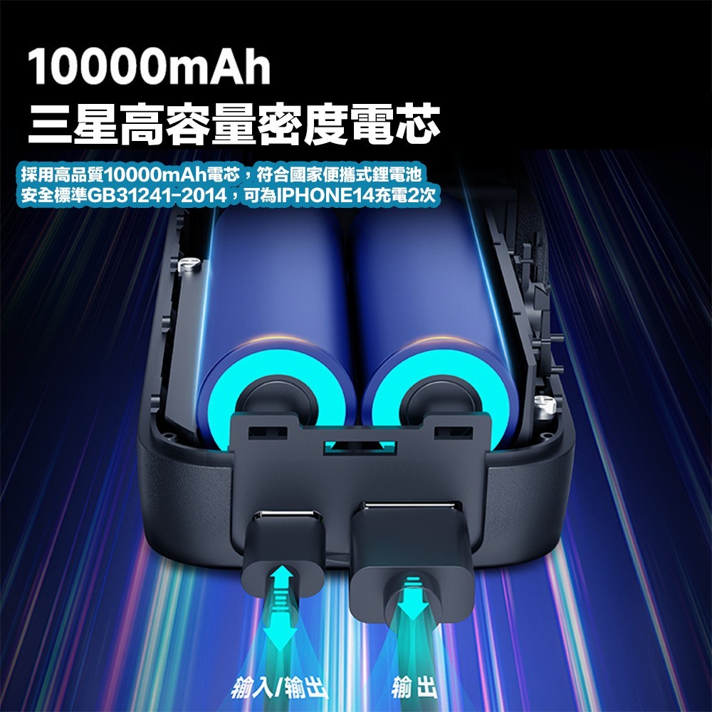 【eYe攝影】現貨 泰迅 TELESIN 電池收納式移動電源充電器 Gopro12 11 10 9 8 7 充電器 電池-細節圖3
