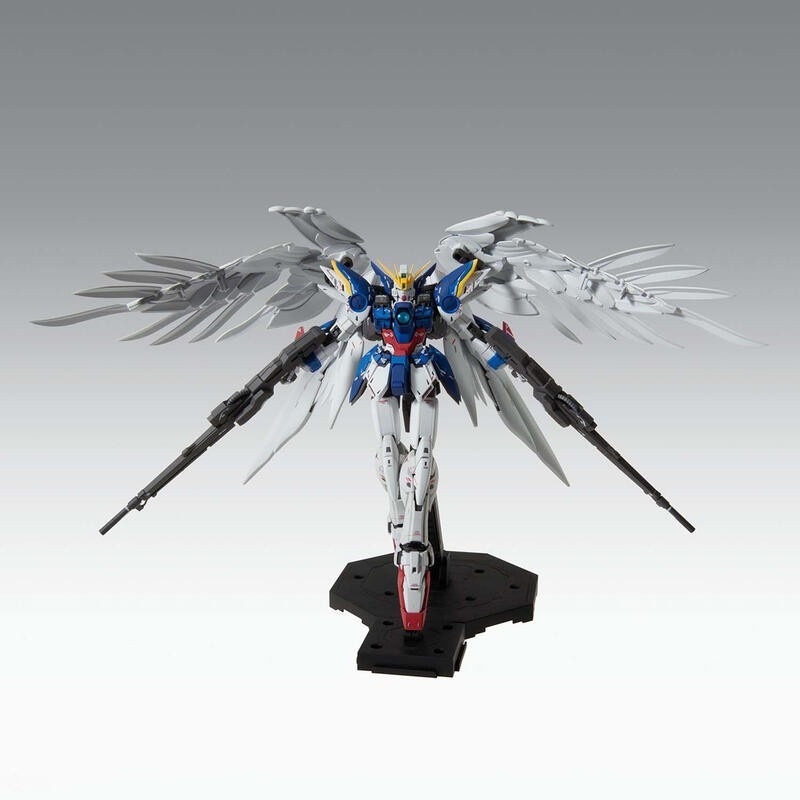 【鋼普拉】現貨 兩入套組 BANDAI 鋼彈W MG 1/100 飛翼零式鋼彈 原型機 + MG 天使鋼彈 飛翼零式鋼彈-細節圖3