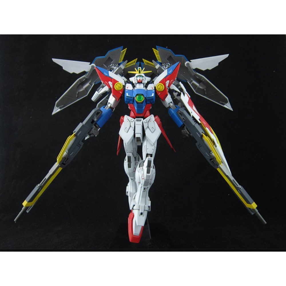 【鋼普拉】現貨 兩入套組 BANDAI 鋼彈W MG 1/100 飛翼零式鋼彈 原型機 + MG 天使鋼彈 飛翼零式鋼彈-細節圖8