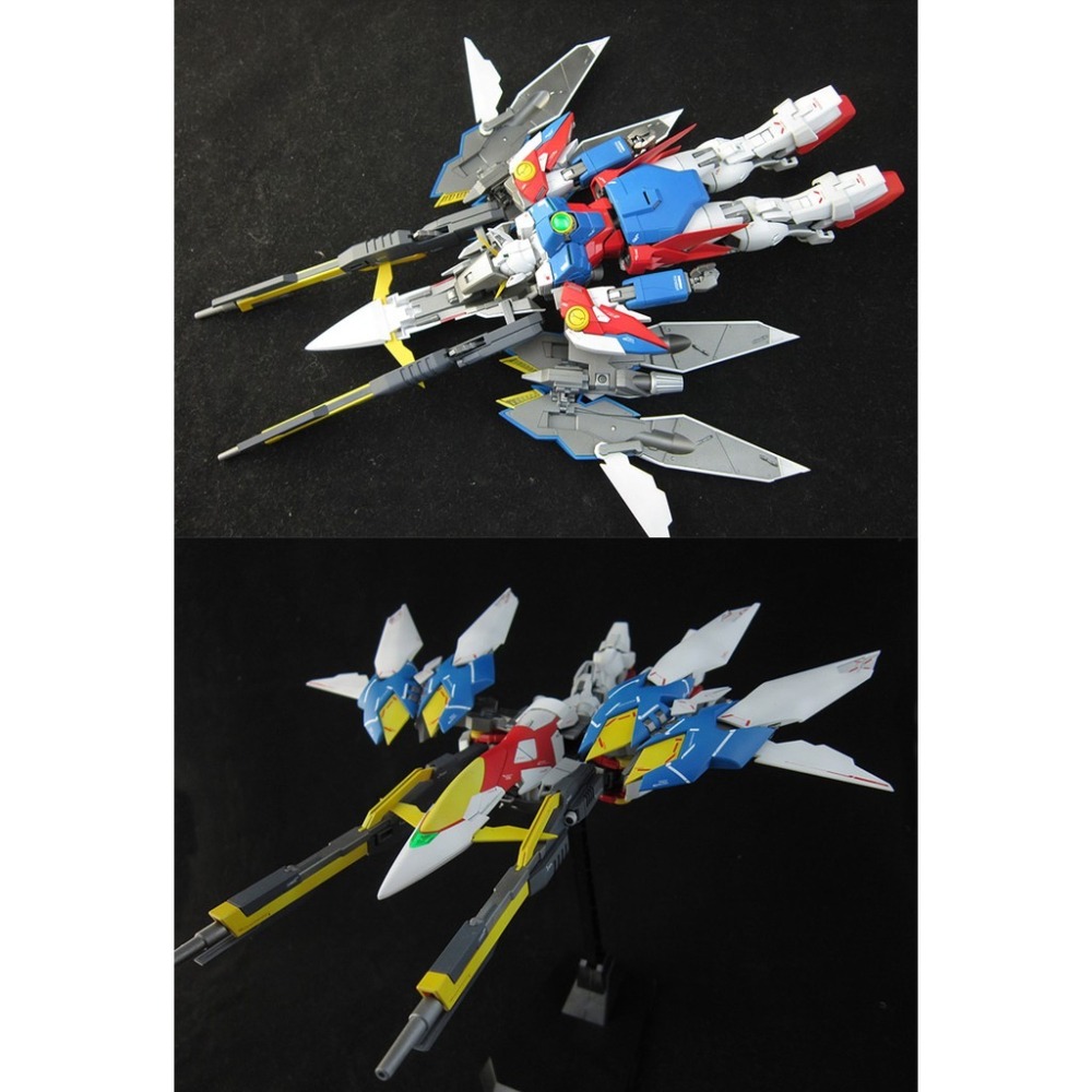 【鋼普拉】現貨 兩入套組 BANDAI 鋼彈W MG 1/100 飛翼零式鋼彈 原型機 + MG 天使鋼彈 飛翼零式鋼彈-細節圖9