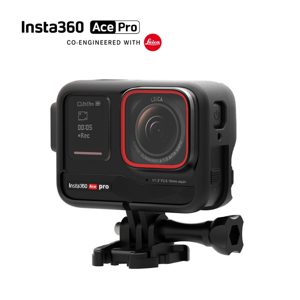 【eYe攝影】台灣現貨 Insta360 Ace pro 塑膠保護邊框 相機兔籠 塑料保護殼 ABS保護套 保護框 外框-細節圖3