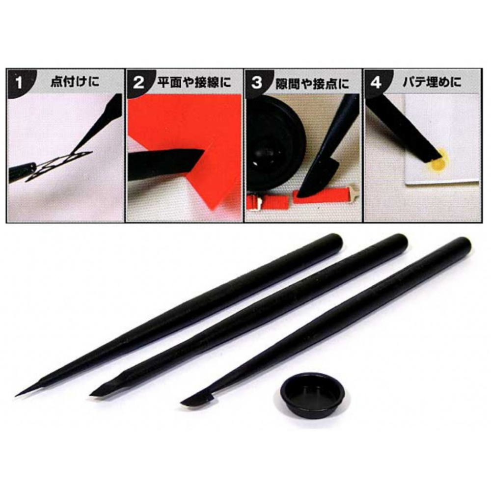 【鋼普拉】現貨 GUNZE 郡士 GSI 模型工具 GT57 模型上膠 塗抹棒 輔助工具棒 瞬間膠 模型點膠棒-細節圖2