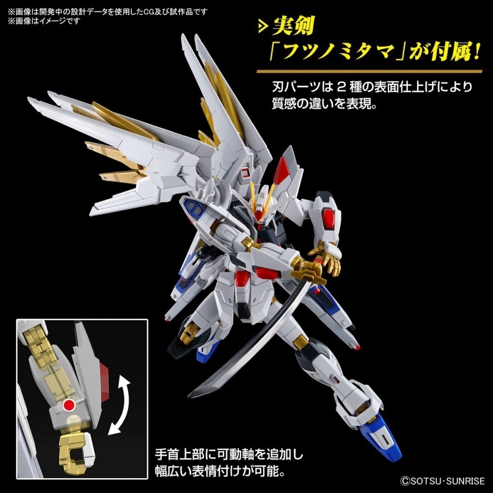 【鋼普拉】現貨 BANDAI 鋼彈 SEED FREEDOM HG 1/144 #250 全能攻擊自由 全備型攻擊自由-細節圖5