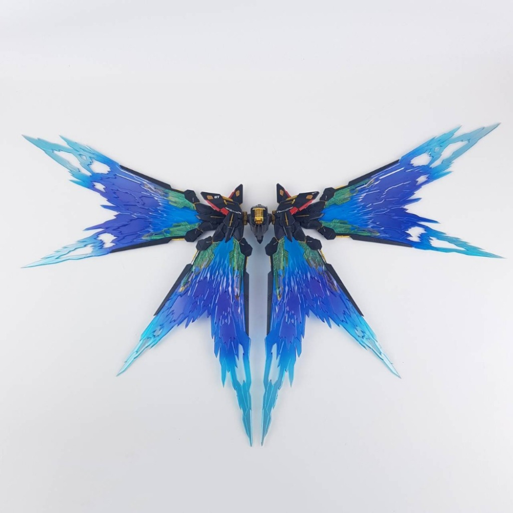 【鋼普拉】現貨 DDB MGEX 1/100 強襲 攻擊自由鋼彈 專用光翼 光翼特效件 浮游炮特效件 DDB022-細節圖8