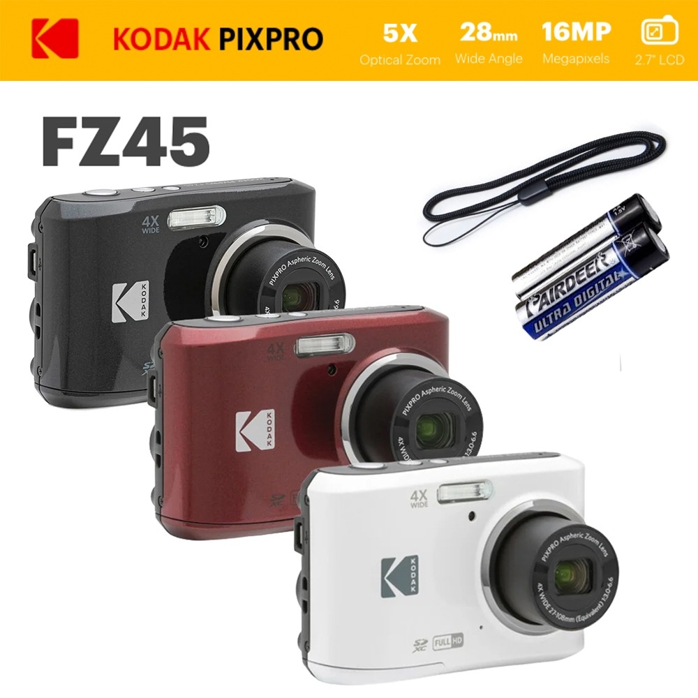 【eYe攝影】現貨 附32g記憶卡 柯達 KODAK PIXPRO FZ45 16MP 數位相機 AA電池 光學變焦-細節圖10