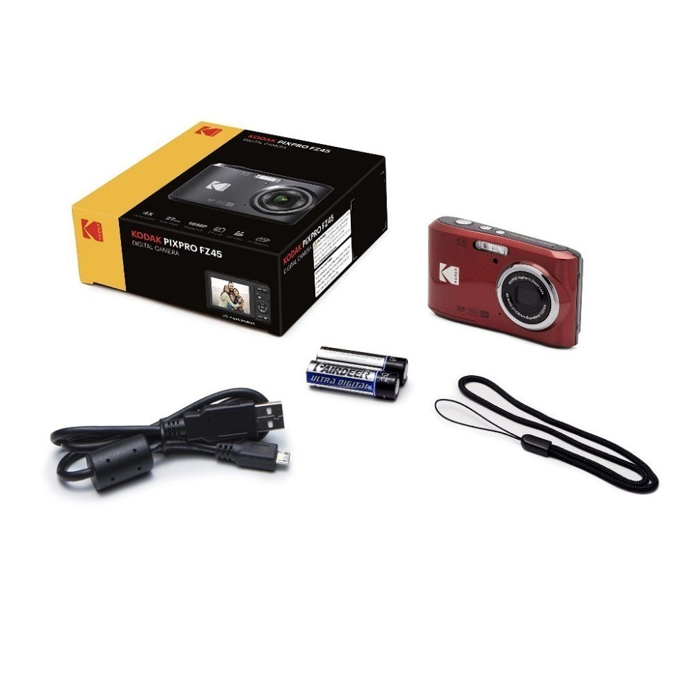 【eYe攝影】現貨 柯達 KODAK PIXPRO FZ45 16MP 數位相機 AA電池 光學變焦 隨身相機 可印日期-規格圖9