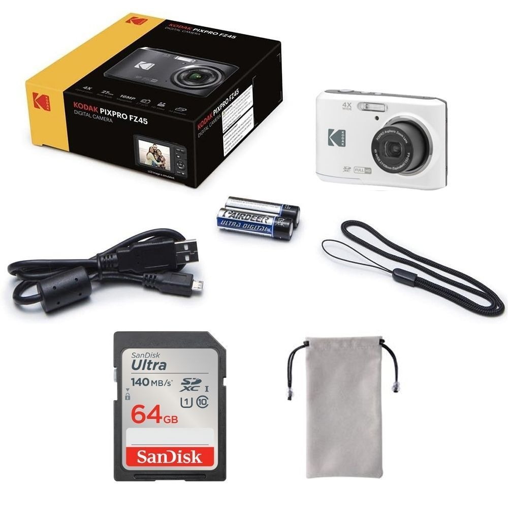 【eYe攝影】現貨 柯達 KODAK PIXPRO FZ45 16MP 數位相機 AA電池 光學變焦 隨身相機 可印日期-規格圖9