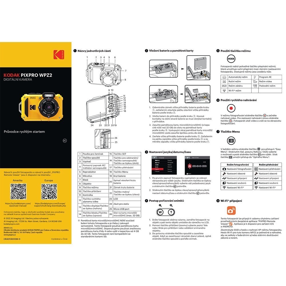 【eYe攝影】現貨 附32g記憶卡 柯達 KODAK PIXPRO WPZ2 防水相機 運動相機 潛水相機 浮淺 攝影-細節圖6